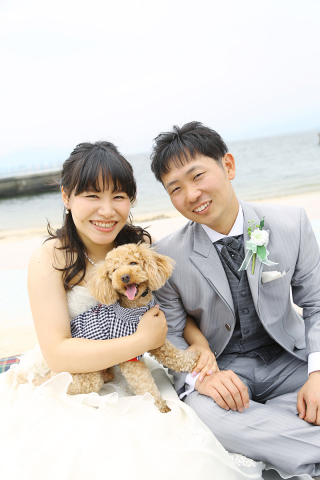 愛犬と一緒に！