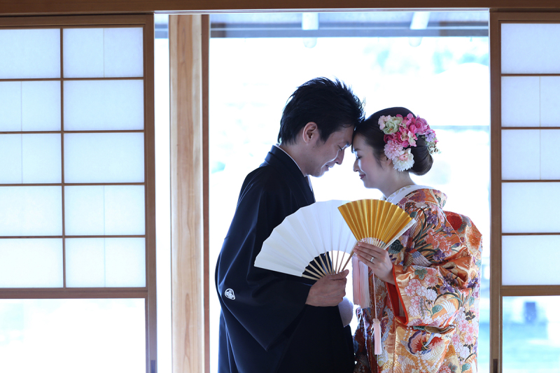 おでこをコツン☆