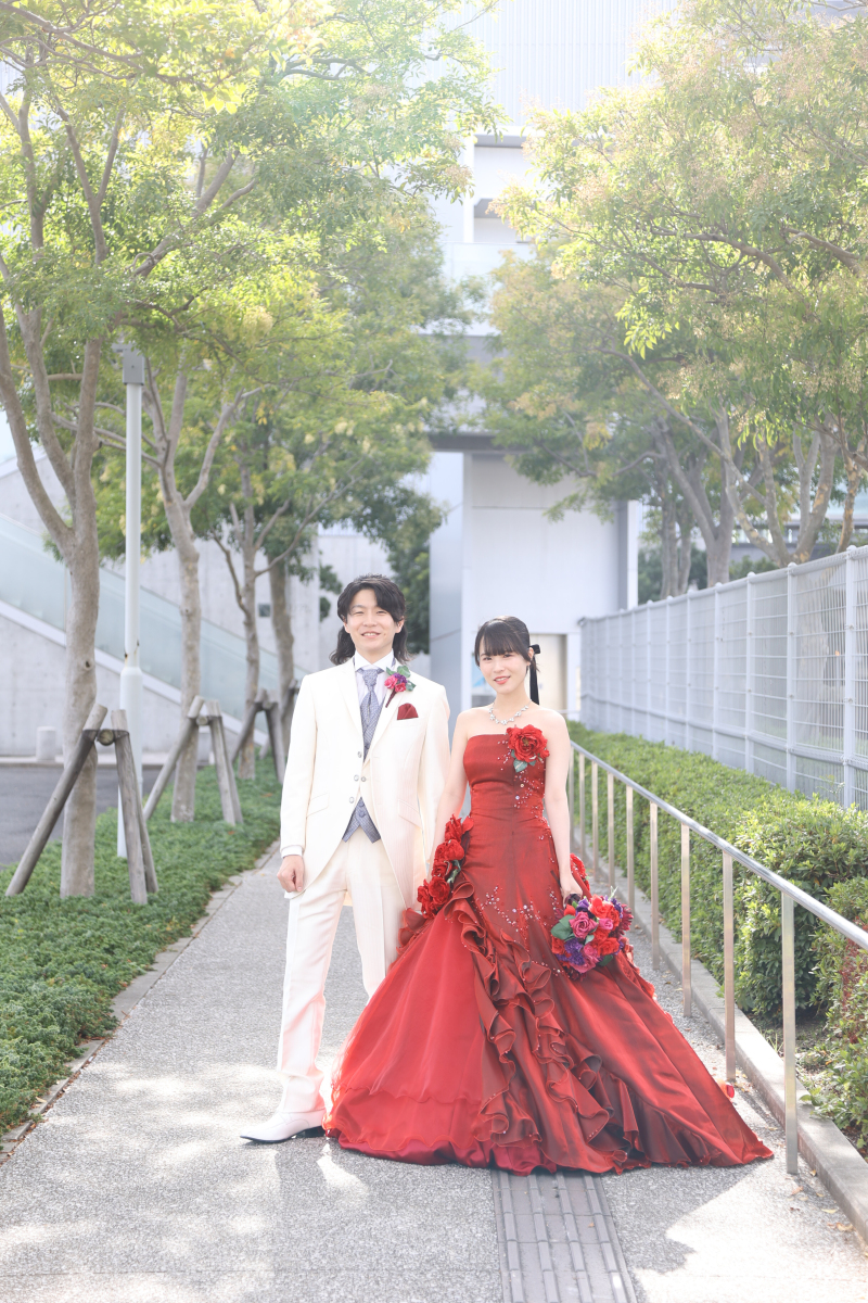 綺麗な光をあびながら。