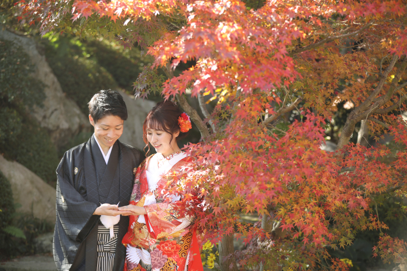 三景園　+　色打掛