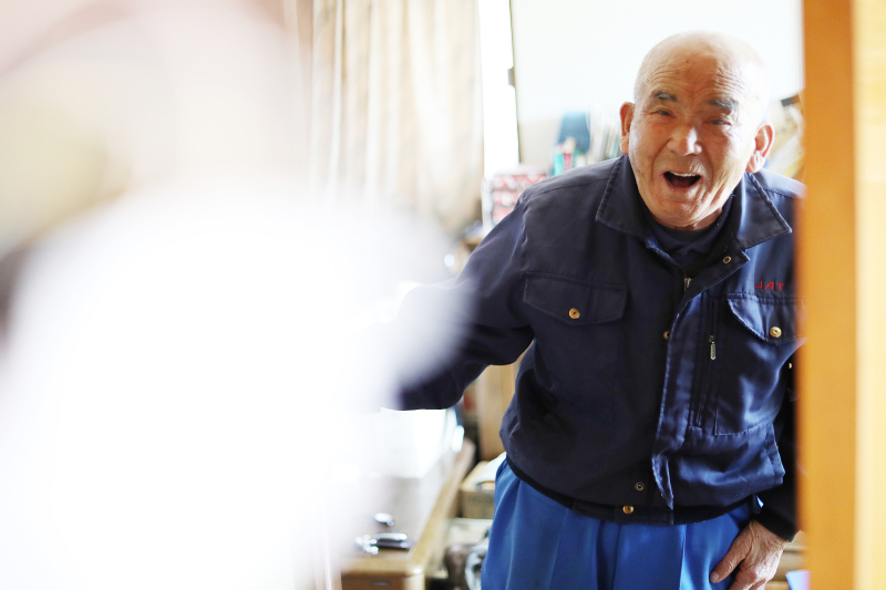 おじいちゃん登場！