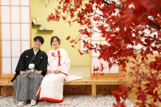 和装２着スタジオ撮影