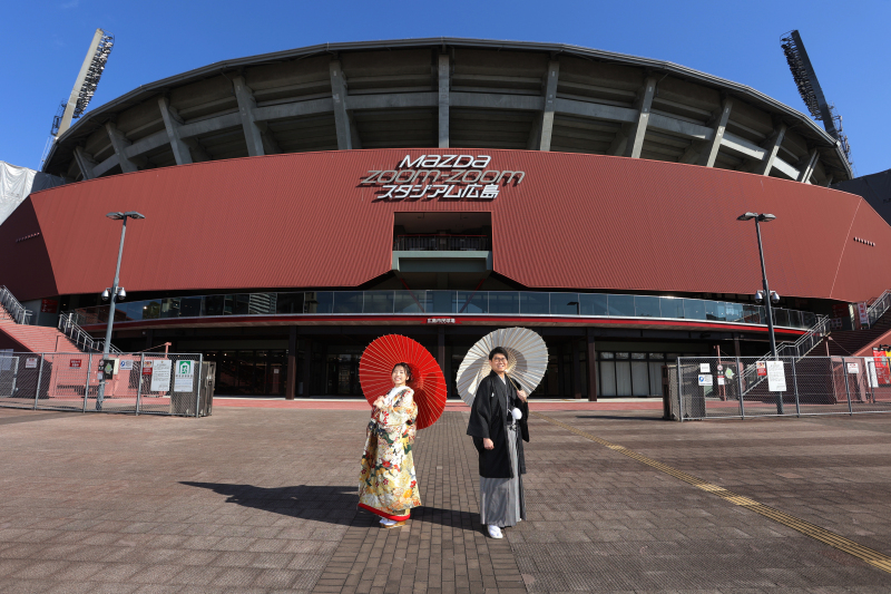 色打掛ロケ１ケ所目。