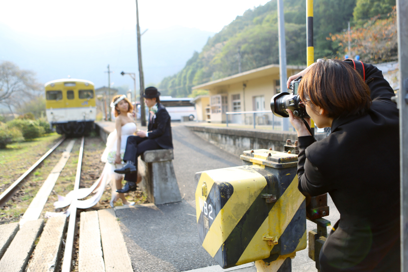 13:00　ドレス撮影