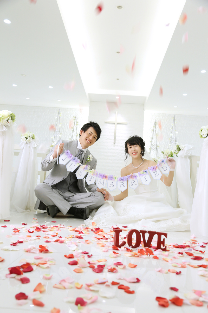 ウェディングドレスも!