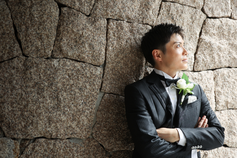 タキシードも80着以上から選べる充実のラインナップ