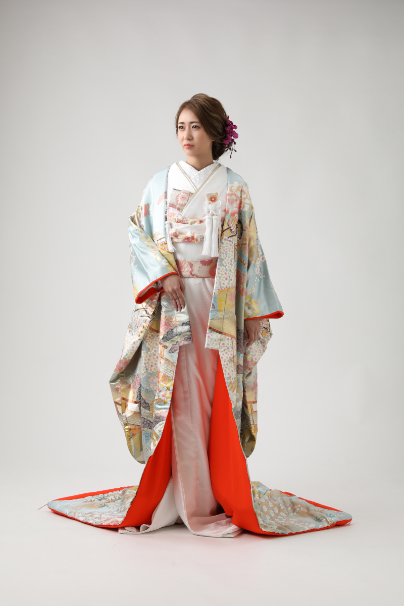 大進創寫舘ウェディング_色打掛・着物が豊富