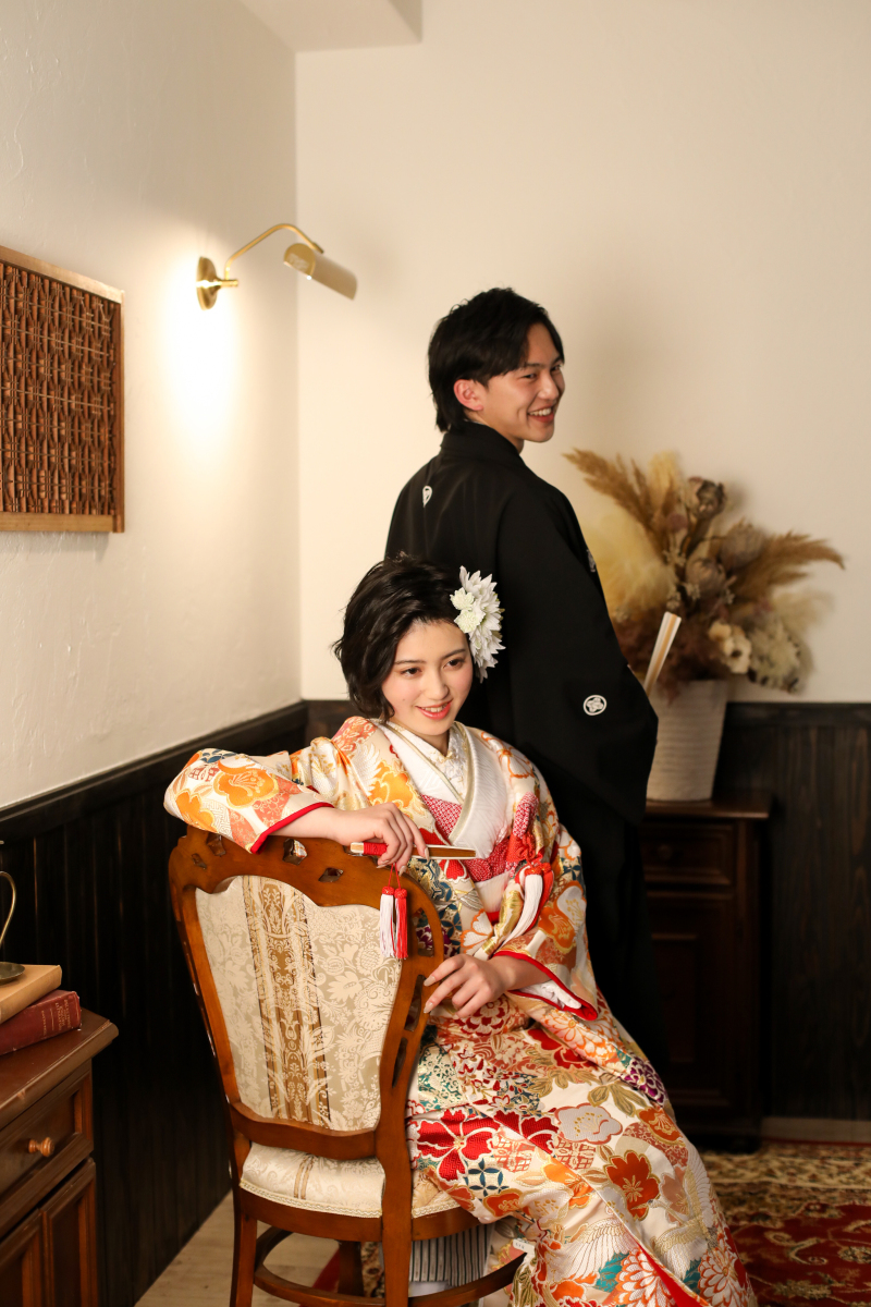 大進創寫舘ウェディング_スタジオで撮影できる