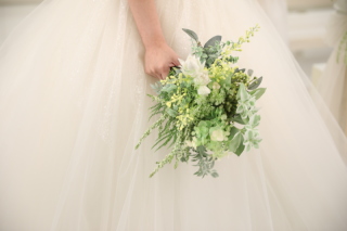 ブーケ&ブートニア(造花)