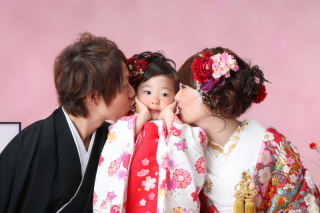 お子様ヘアセット