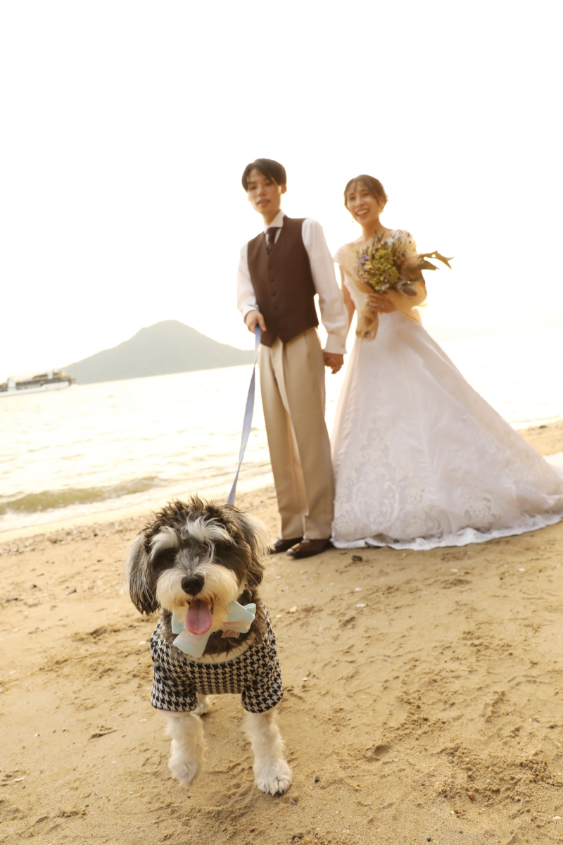 大進創寫舘ウェディング_海で撮影できる