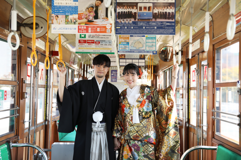 大進創寫舘ウェディング_色打掛・着物が豊富