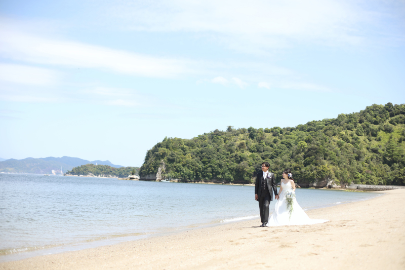 大進創寫舘ウェディング_海で撮影できる