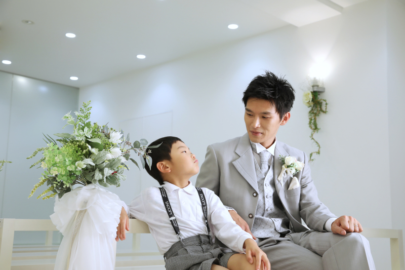 子どもといっしょに♡フォトウェディング