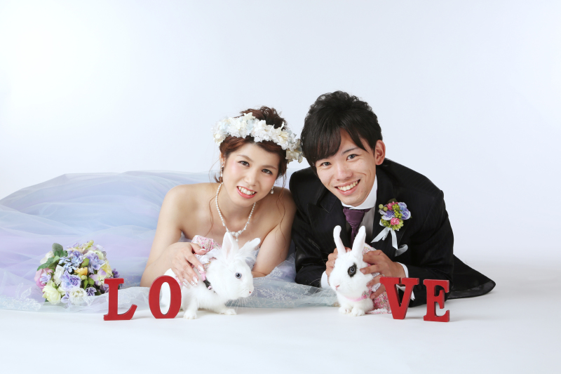 ペットと一緒に♡フォトウェディング