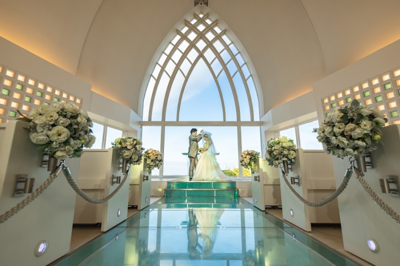 祭壇にてベールUPします~☆