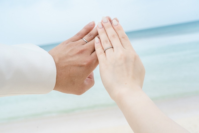 大切な結婚指輪♡