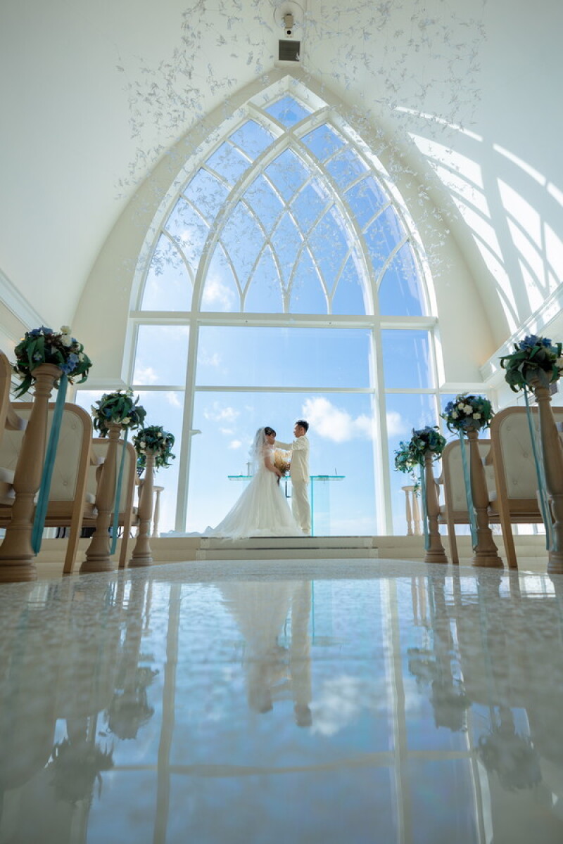 チャペル&ビーチ撮影