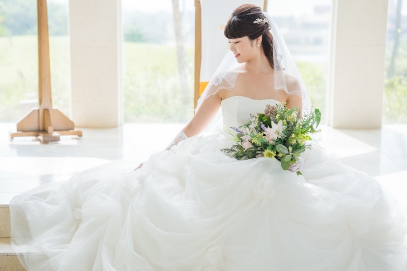 ご新婦様の一人ソロショット☆