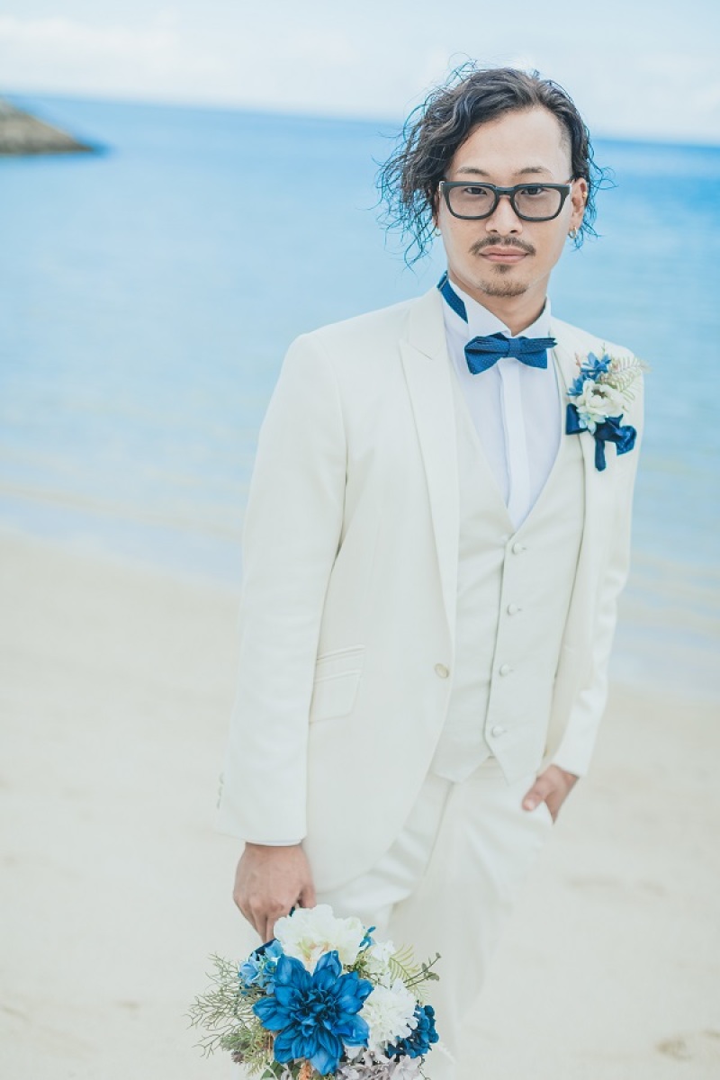 新郎様、ソロショット☆彡