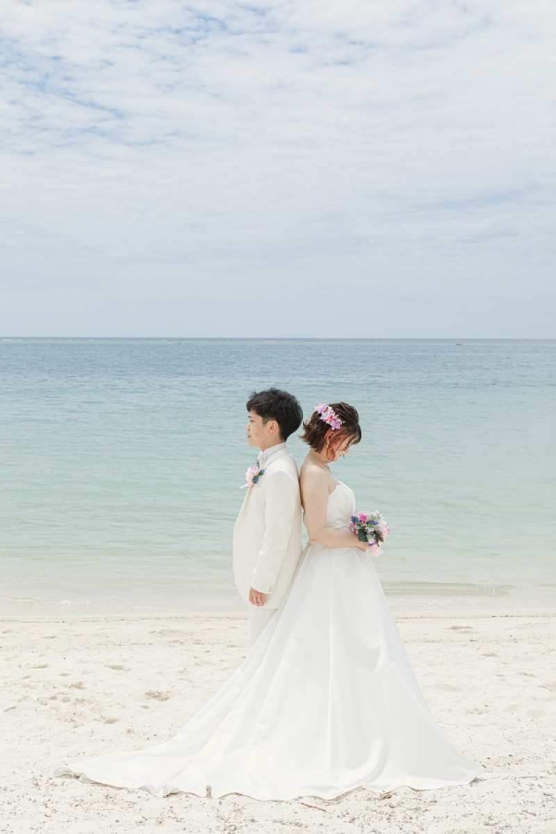 続いて、ビーチでのお写真をご紹介します~!