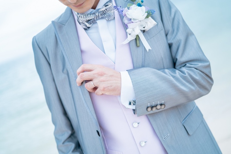 新郎様のソロショットを♡