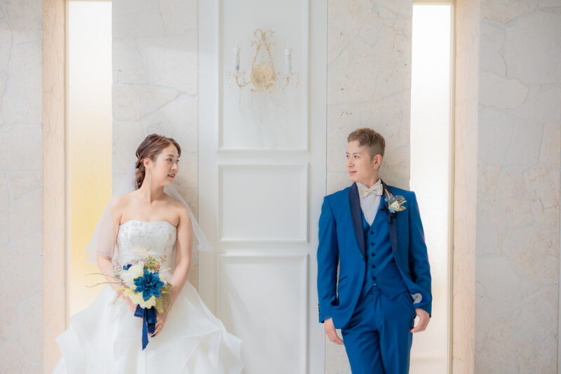 可愛い壁を使って♪