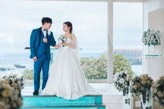 *リゾートチャペルでのフォトウエディング*