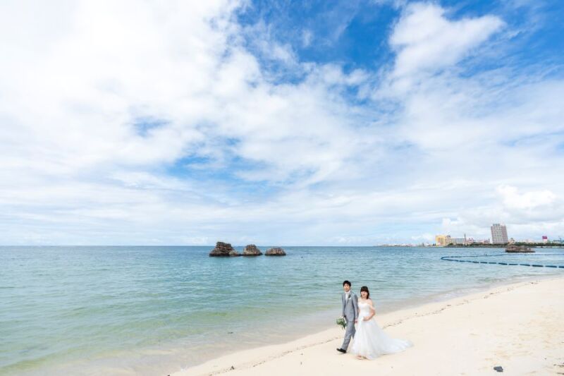 砂浜をお散歩しましょ！