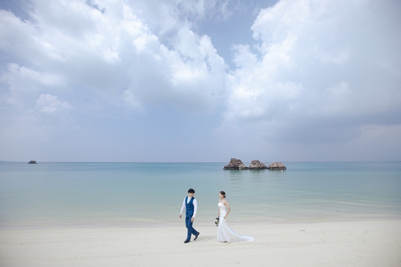 散歩しているシーンを撮りました~!