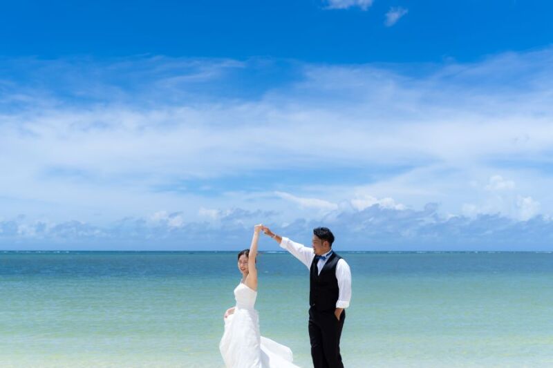 BEACHでダンス♪