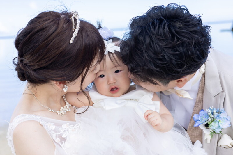 ほっぺにチュっ！♥