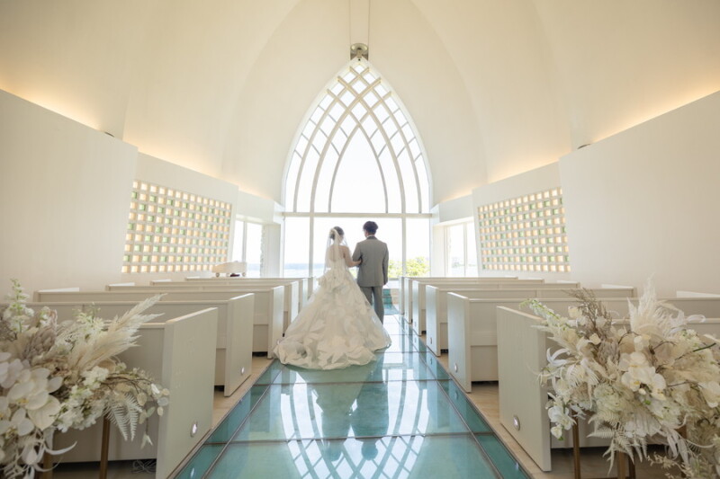 チャペル撮影スタート