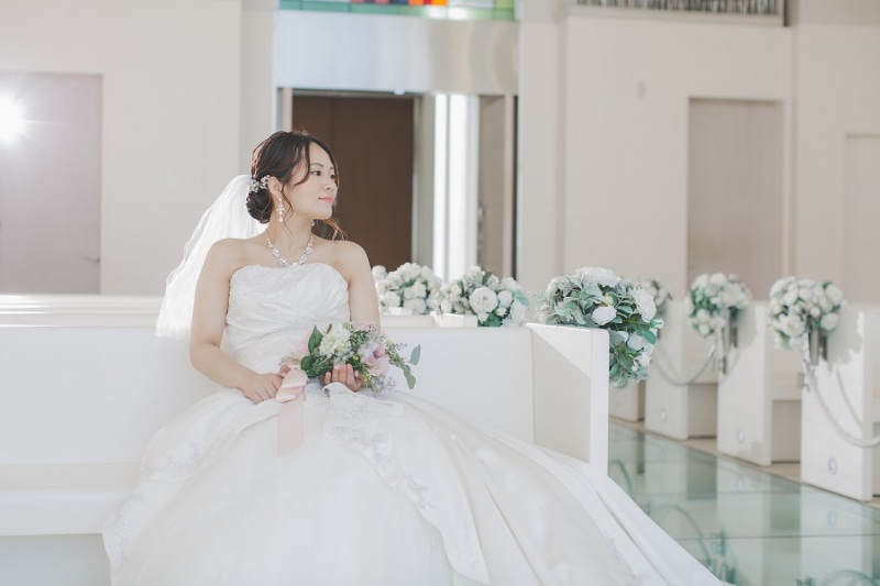 ご新婦様の一人ソロショット☆