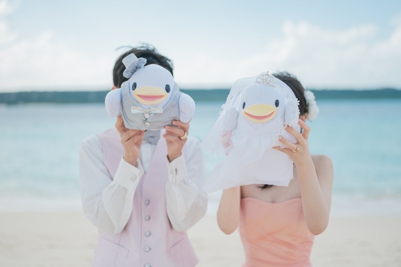 お顔を隠してみました♪