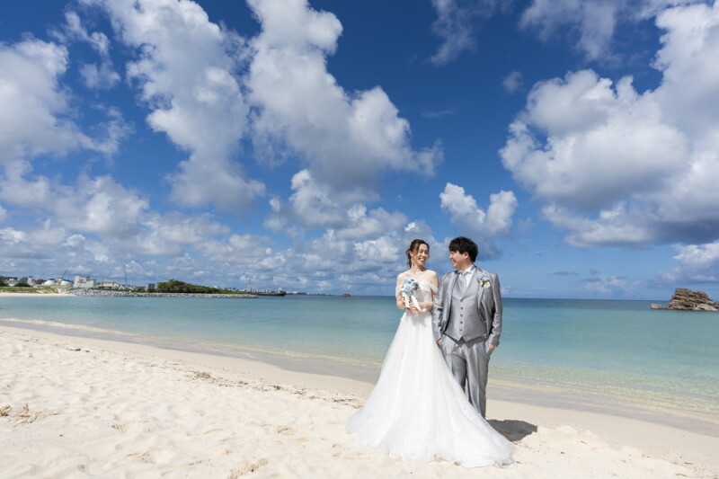 ビーチ撮影スタート