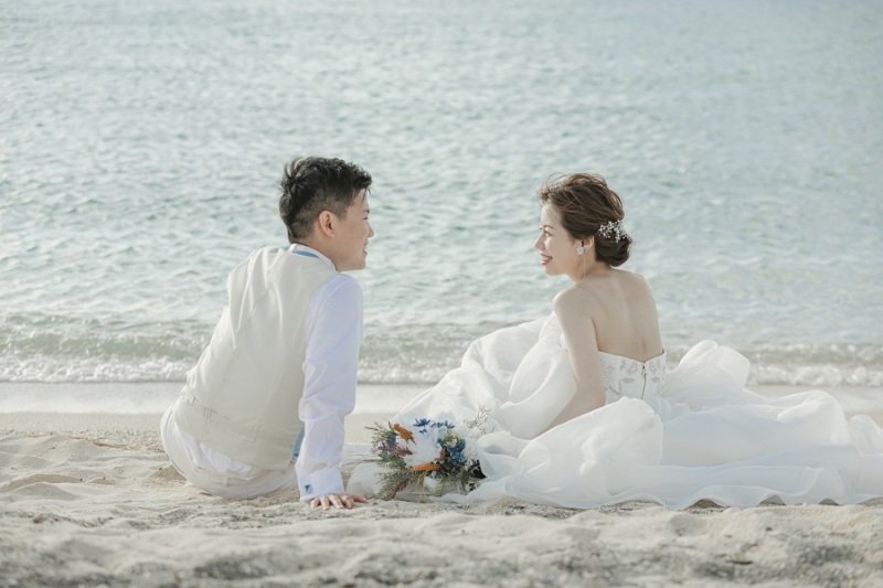 仲良く会話しているシーン⚘