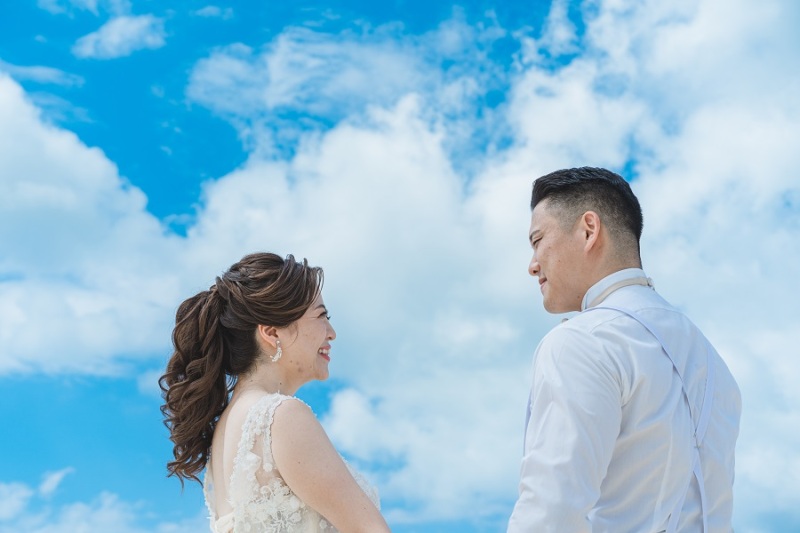 お互いに見つめ合って頂きました~☆