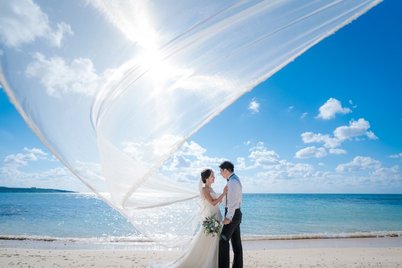 カメラマンが持っているロングベール♪