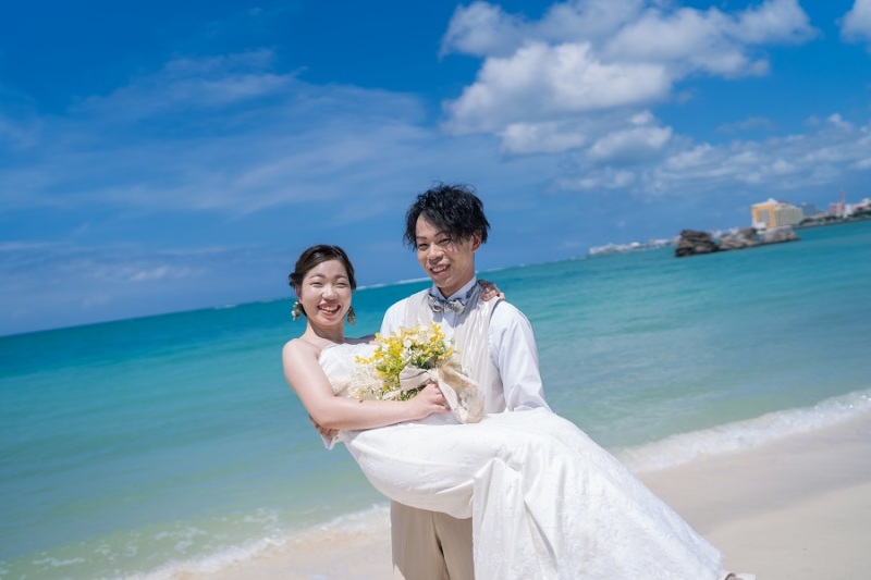お姫様抱っこから写真をご紹介します~!