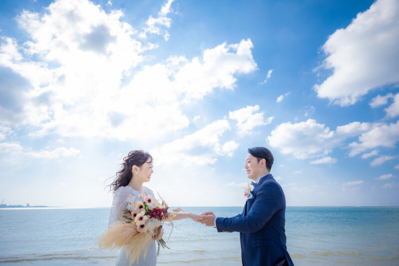 真栄田岬 in恩納村