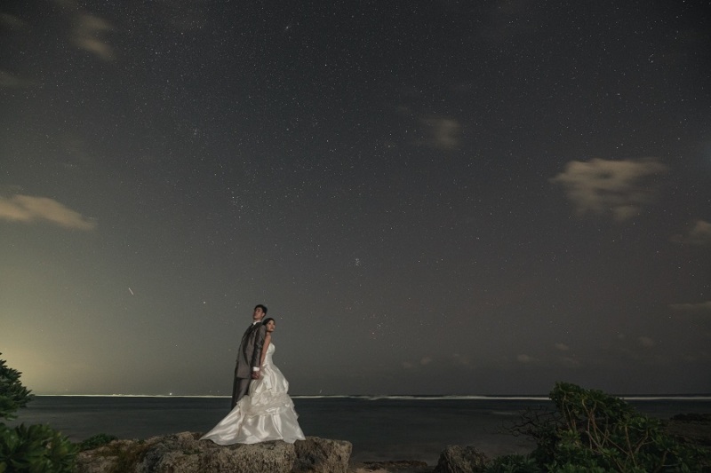 最後には星空撮影スタート☆