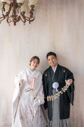 和装＆洋装でお二人らしく❤