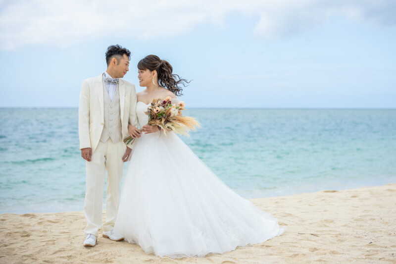 ビーチ撮影スタート