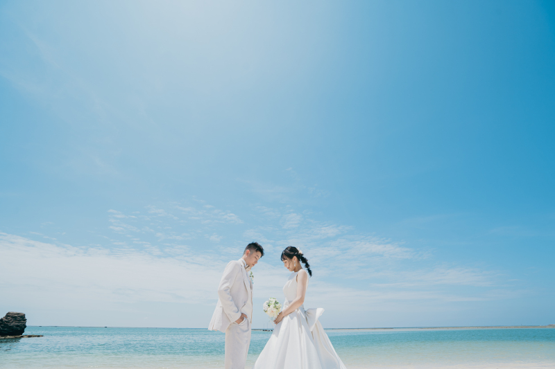 沖縄本島!綺麗なビーチとチャペル撮影のご紹介♪