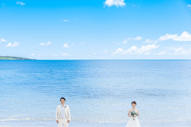 続いて、ビーチでのお写真をご紹介します~