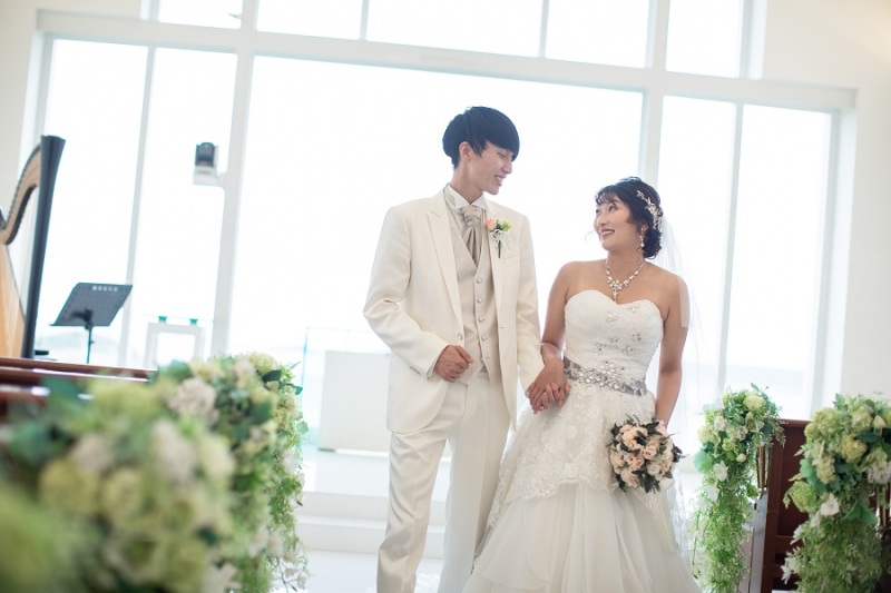 お二人衣裳チェンジ～♡