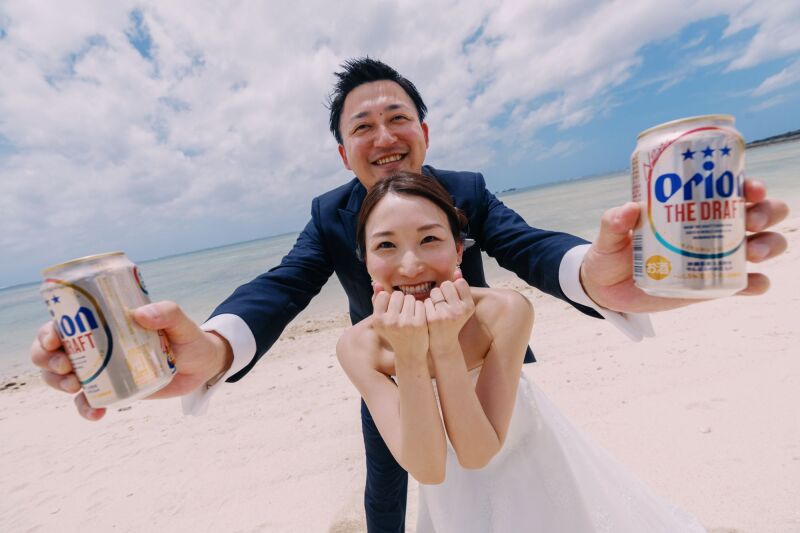 ビールのCMみたい!