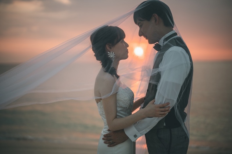 ロングベールを使って撮ってみました~!!