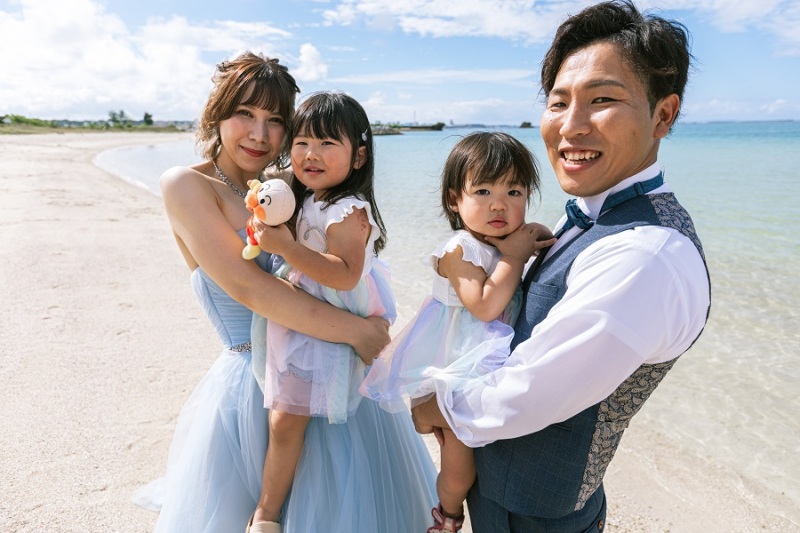 お子様と撮影しましたよ~!!